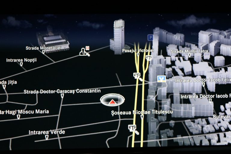 Update harti navigatie Mercedes Bucuresti